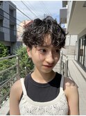 ショートボブパーマ20代30代40代ショートパーマショート
