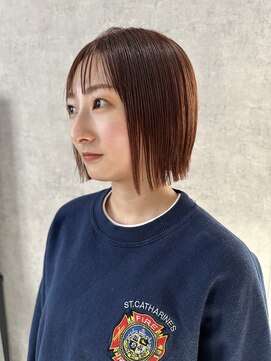 サクラ 岐阜(SAKURA) 岐阜市美容院 切りっぱなし 髪質改善カラー