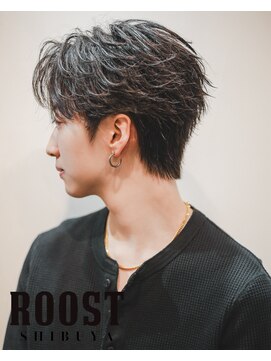 ルースト 渋谷店(ROOST) フェザーショート／フェザーパーマ