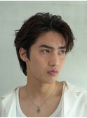 ニュアンスパーマシャドウパーマ毛流れパーマセンターパート