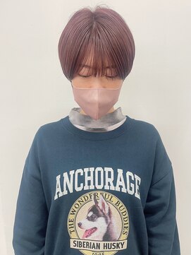 ラウンジ モリオ イケブクロ(Lounge MORIO Ikebukuro) 【morio池袋】刈り上げショート/刈り上げ女子/暖色カラー＊