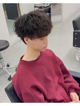 ブライト(BRIGHT) マッシュ波巻きスパイラルパーマ