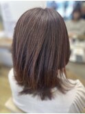 白髪ぼかしハイライト