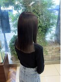 切りっぱなしボブ