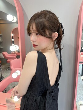 ボタン シブヤ(VOTAN SHIBUYA) 顔周りカット/前髪/グレージュカラー/透明感カラー/レイヤー