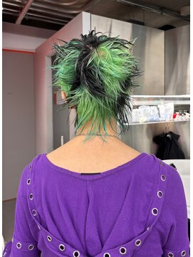 オーン(OOn) ミント×ブラックの2トーンベリショ