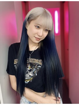 ダズリングディア(Dazzling Deer) サファイア/ブルー/デザインカラー/サファイアブルー/艶髪