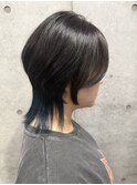 【iFY大久保】ショートウルフ×インナーカラー