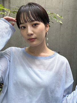 タイトマッシュ#くびれヘア#アプリコットオレンジ