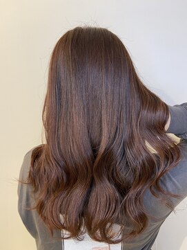 カノイ 銀座中央通り(KANOI) 【似合わせカラー】艶髪ピンクブラウン