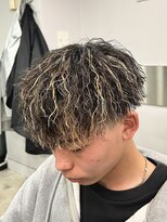 ライズ 渋谷店(RISE)&nbsp;ツイストスパイラルメッシュ/ハイライト/ツイストスパイラル