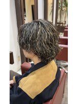 ハイパー(HYPER)&nbsp;ハイライトサーフカール【メンズ/パーマ】