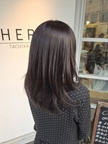 シェリー(cherie)&nbsp;ダークトーン×レイヤースタイル