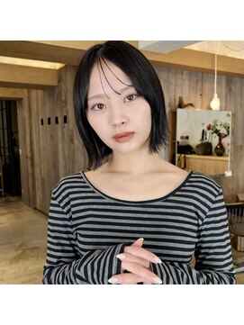 ドルセ(Dulce) 透明感カラー×顎下ボブ