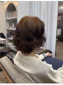 レイヤーボブパーマ