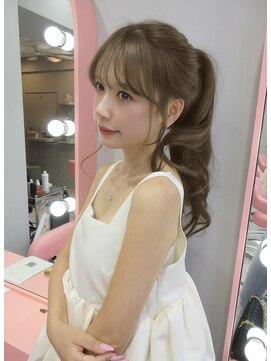 ボタン シブヤ(VOTAN SHIBUYA) 結んでも可愛いお顔まわり！大人上品な韓国ヘア