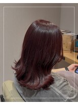 ペチカ(petica)&nbsp;ブリーチなし×ピンクバイオレット＊20代30代40代[みどりの]