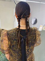 キートス 高知店(kiitos) お洋服に合う参列ツインアレンジ