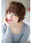 ショートでも似合わせカット小顔に見える♪ノームコアショート