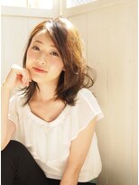 ヒップスデコ(Hip's deco)&nbsp;【大宮Hip's】陽に透ける柔らかセミディ☆