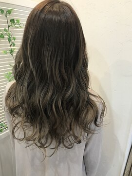 ルモ ヘアー 泉佐野店(Lumo hair) ミルクティーベージュ/バレヤージュグラデーション