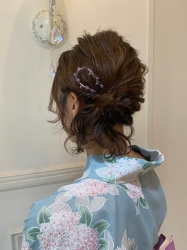 ウィル 梅田店(WiLL) -will-二次会やイベントに★ねじり編み込みヘア