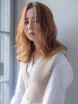 チャンプ 小阪店(Champ) 【Champ小阪】アンニュイ♪アプリコットミディ