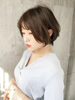 シスタ(SISTA)&nbsp;【SiSTA】田中 グレージュミニウルフ耳かけくびれヘア