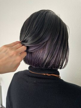 ナンバー ジェミカ 札幌(N° jemica) 大人かわいいエギョモリ ミルクティーブラウン ひし形シルエット