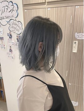 ウィル 京橋店(WiLL) 【WiLL京橋】加藤武　ハイトーンボブレイヤー/プラチナカラー