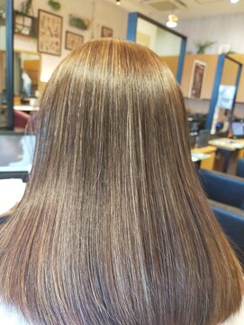 フレンズ 山鼻店(friend's) 艶ハイライト