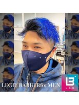 レジット メンズ ヘアサロン(LEGIT MEN's HAIR SALON)&nbsp;アップバング×Wカラー