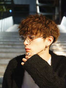 ゴールドシブヤ(GOALD SHIBUYA) #センターパートウルフ 波巻きスパイラル ツイストスパイラル