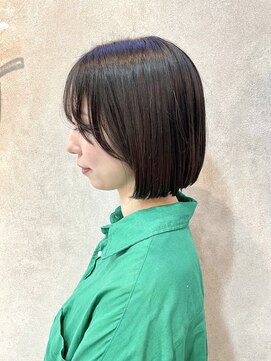 ハニーエイク(Haney89) 切りっぱなしベーシックボブ