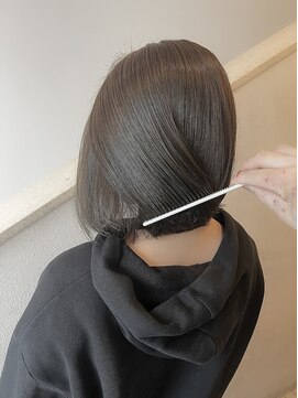 オリジンアド(ORIGIN+) ブリーチなしWカラー【olive greige】