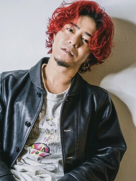 オーシャントーキョー 仙台(OCEAN TOKYO) レッドセンターパートウルフ　波巻き、ツイスト、スパイラル