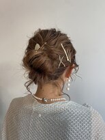 ロックワークオレンジ 西中島店(ROCK WORK ORANGE) ショートヘア　簡単アレンジ