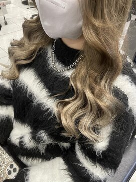 ヘアーデザイン ジェルム(Hair Design germe) エクステインナーカラー