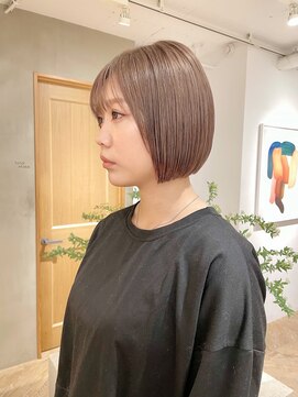 ローレン(LOREN) 【LOREN】ミルクティーボブ*梅田限定*