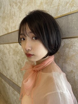 ロンド ストラーダ 心斎橋(Lond strada) シルキーベージュ×グレージュカラー【髪質改善/縮毛矯正】