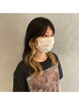 アース 高円寺店(HAIR & MAKE EARTH) インナーブロンド☆ 《earth_aoyagi0415》