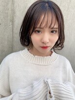 アルケー ヘアアンドヘッドスパ 錦糸町南口店(arche Hair&head spa)&nbsp;インナーグレージュ/マチルダボブ/前髪/ピンクベージュ/錦糸町