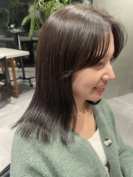 フィルムス 表参道(FILMS) ココアベージュ/黒髪/クラゲヘアー/オリーブグレー/ボブ/表参道