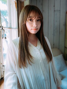 ポイントファイブバイソレイユ 小松店.5 by SOLEIL) ワイドシースルーバング