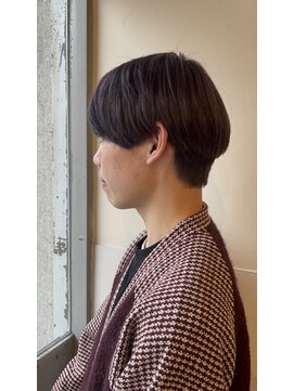 ニコナチカ(nico nachika) ダークバイオレットマッシュスタイル