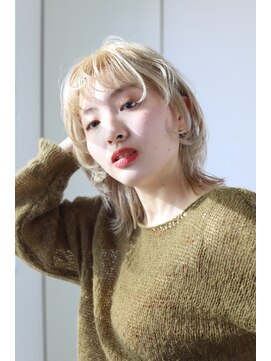 エクリ シセイドウ 麻布十番店(equri×SHISEIDO) くるくるパーマスタイル