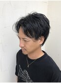 ビジネスにも◎さわやかメンズショート