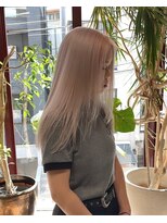 ヲタク(wotaku.)&nbsp;ホワイトカラーブロンドハイトーンダブルカラーケアブリーチ艶髪