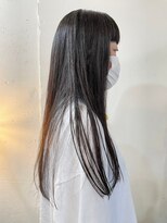 ヴァージ(Verge)&nbsp;レイヤーカット/ウェーブパーマ/前髪/こなれミディ[代官山駅]