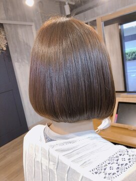 レイ 津田沼(Lei) 黒髪/ボブルフ/ネビージュ/小顔/ワンレン/